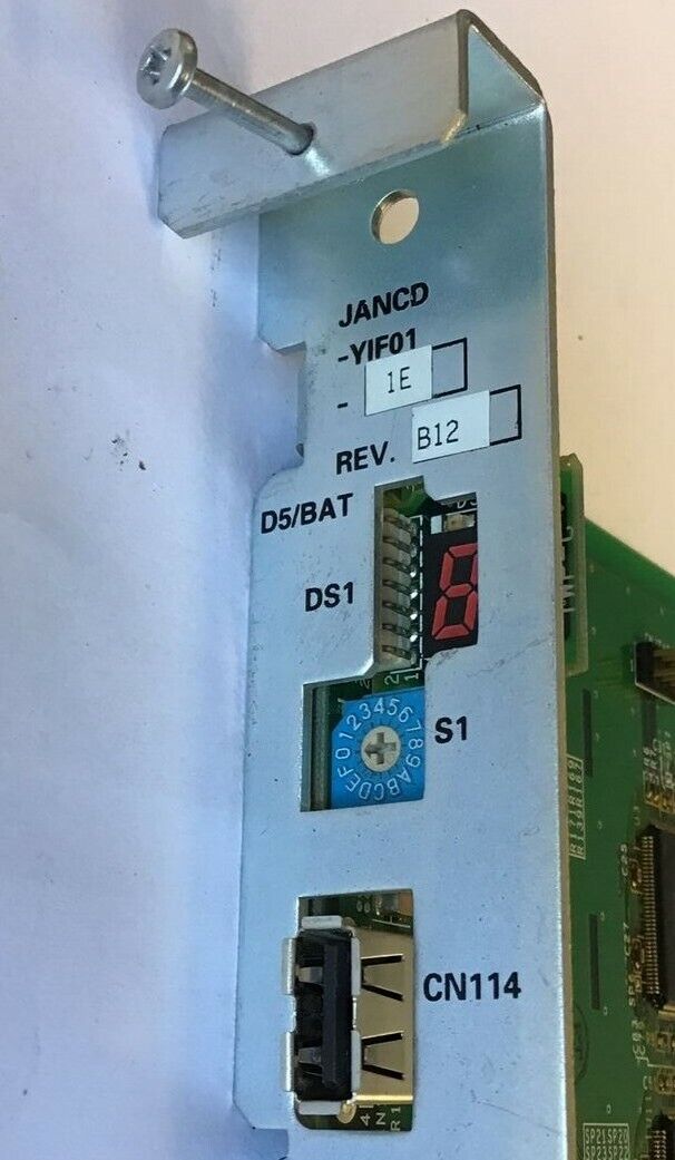 YASKAWA JANCD-YIF01-1E CONTROL BOARD REV.B12