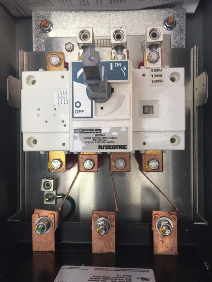 GE TME480D080WMN1 TRANSIENT VOLTAGE SURGE SUPPRESSOR 480V THREE PHASE DELTA