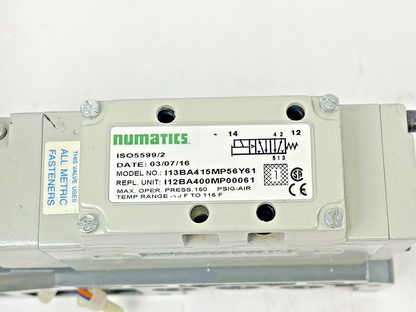 NUMATICS - I13BA415MP56Y61 - ASCO - SOLENOID VALVE - 24 VDC - 4 WATTS W/ BRIDGE