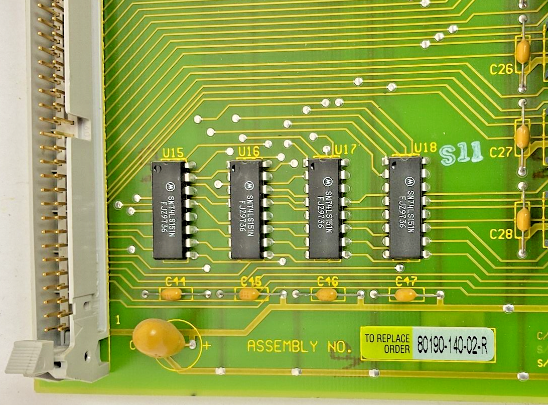 ALLEN BRADLEY 80190-138-52 OPTICAL INTERFACE 18-PULSE REV.A