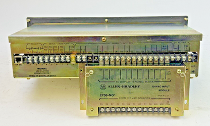 ALLEN-BRADLEY - 2706-B23J16 SER. G REV. B-DATALINE OPERATOR INTERFACE & 2706-NG1
