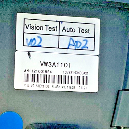 SCHNEIDER ELECTRIC VW3A1101 REMOTE TERMINAL DISPLAY CPU-V25IE21 FLASH-V1.1IE29
