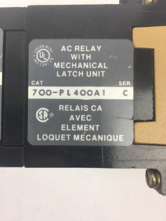 ALLEN BRADLEY 700-PL400A1 SER C AC RELAY 700-P400A1 700-PLLAI SER B PL236