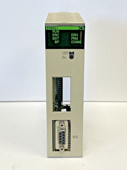 OMRON - CS1W-PRM21 *MISSING PLATE* - PROFIBUS DP MASTER UNIT - PROF. ID #07C4