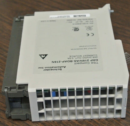 SCHNEIDER DAP 216N/AS-BDAP-216N CURRENT SOURCE MODULE 2X8 24VDC OUT / 0.5A