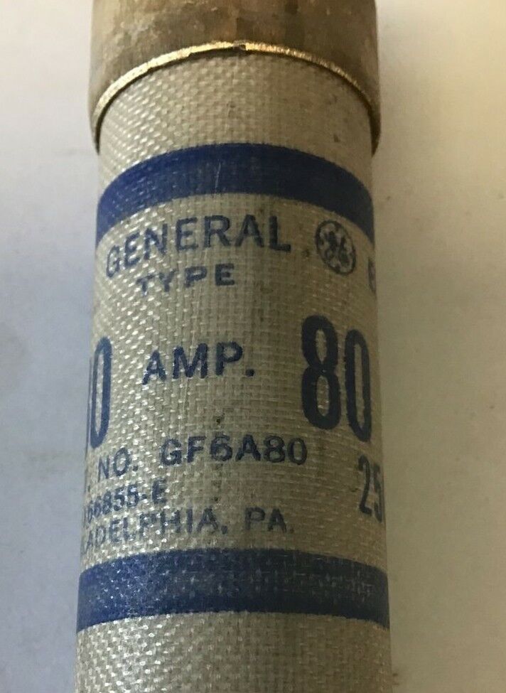 GENERAL ELECTRIC GF6A80 FUSE 250V 80A ****LOTOF3****