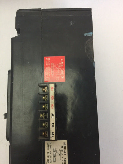 MITSUBISHI W-NV225-TA CURRENT-OPERATED EARTH-LEAKAGE CIRCUIT BREAKER 225A 480VAC