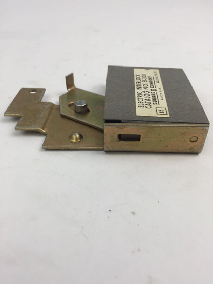 SQUARE D EI-300 ELECTRIC INTERLOCK FOR 30 AMP SWITCH 1 NORMALLY OPEN CONTACT