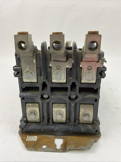 ALLEN BRADLEY 509-EOD SIZE 4 STARTER SER A 135A 600VAC 3PH 100HP COIL 115-120V