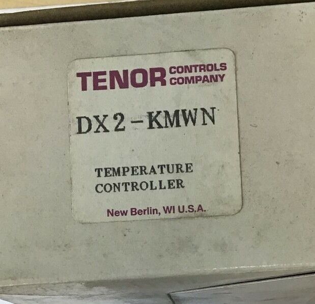 TENOR DX2-KMWN TEMPERATURE CONTROLLER 264VAC 12VDC 50/60HZ