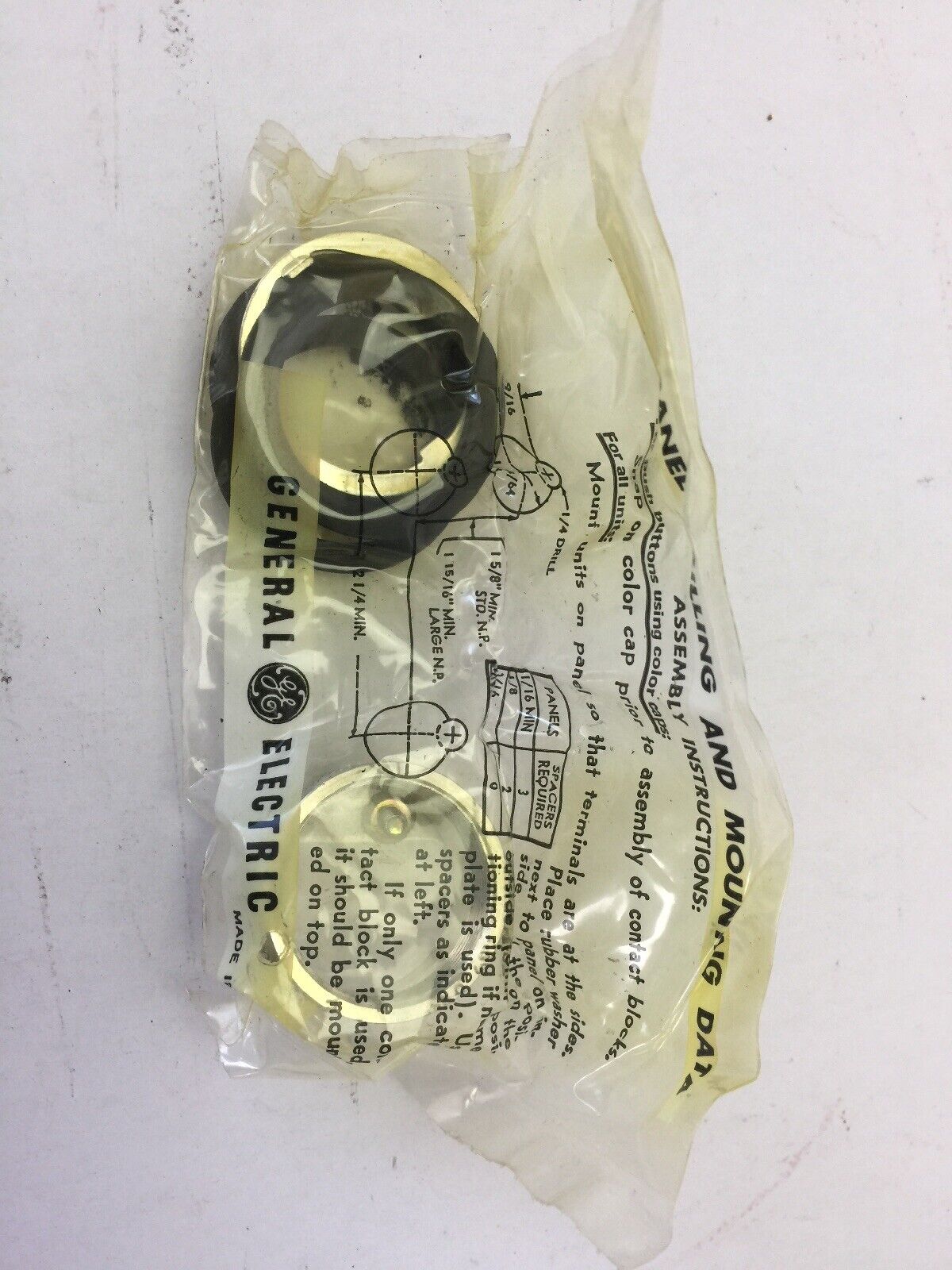 GE CR2940UF200G OILTIGHT PUSH TURN OPER.