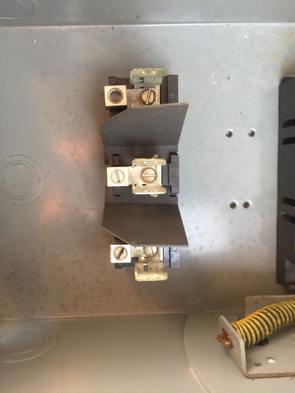 WESTINGHOUSE HFN361 FUSIBLE HD SAFETY SWITCH 600VAC 30AMP TYPE 1 ENCLOSURE 20HP