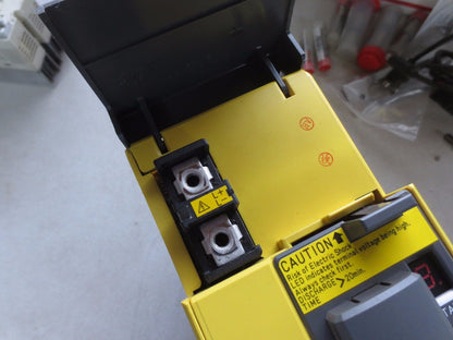FANUC A06B-6124-H206 SERVO AMPLIFIER - 480V OUTPUT 5.6A / 9.1A