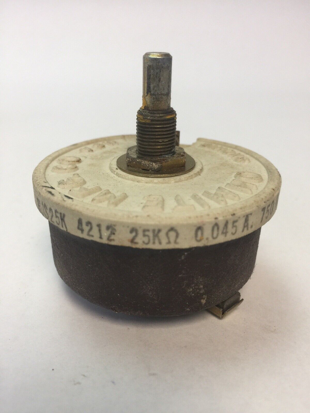 OHMITE RJS25K RHEOSTAT 50 WATT 25K OHM MODEL J