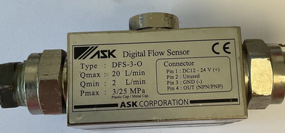 ASK GFS-3-O DIGITAL FLOW SENSOR 24VDC