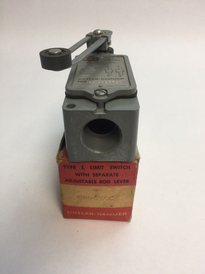 CUTLER HAMMER 10316H2372C LIMIT SWITCH 600VAC TYPE L