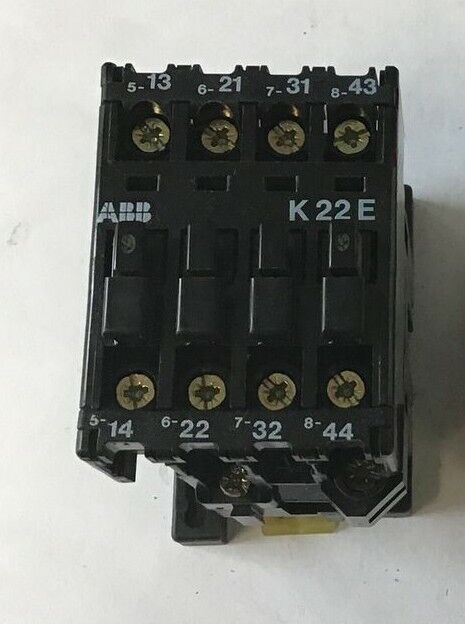 ABB K22-N CONTROL RELAY 2N0-2NC 24V 60/50HZ K22E