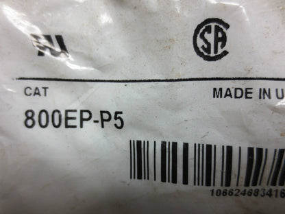 ALLEN-BRADLEY 800EP-P5 - PILOT LIGHT - AMBER - NEW SURPLUS