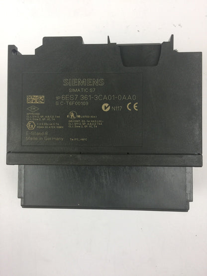 SIEMENS 6ES7 361-3CA01-0AA0 INTERFACE MODULE