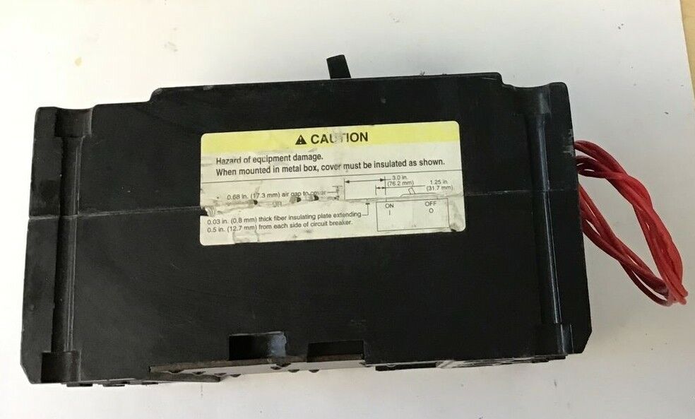 SQUARE D FHP360402100 CIRCUIT BREAKER 40A 600VAC 250VDC 3POLE