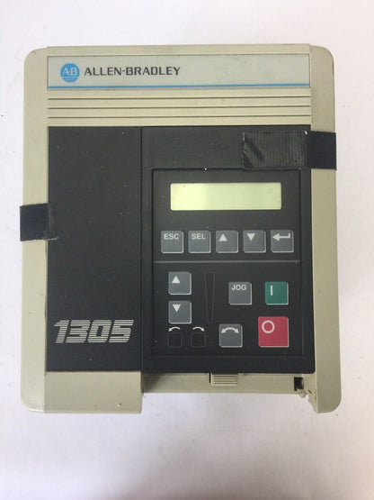 ALLEN BRADLEY 1305-BA06A AC DRIVE INPUT 380-460V 5.8A OUTPUT 380-460V 6A 3HP