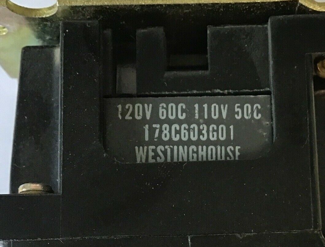 WESTINGHOUSE BFE24F CONTROL RELAY 10AMP 300V TYPE BF