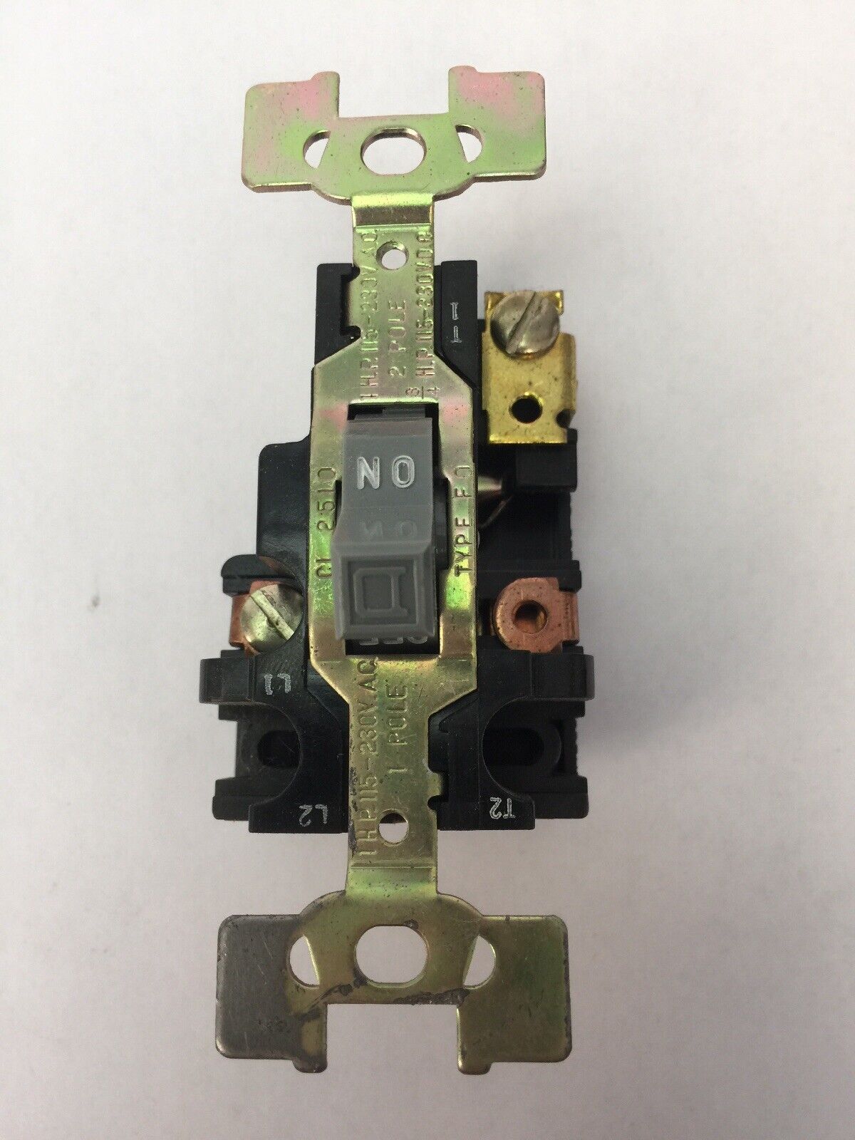 SQUARE D 2510 FO-1 MANUAL STARTER 1HP 115-230VAC 3/4HP 115-230VDC