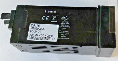 OMEGA DPI16 TEMPERATURE PROCESS CONTROLLER 240VAC 4W 400HZ