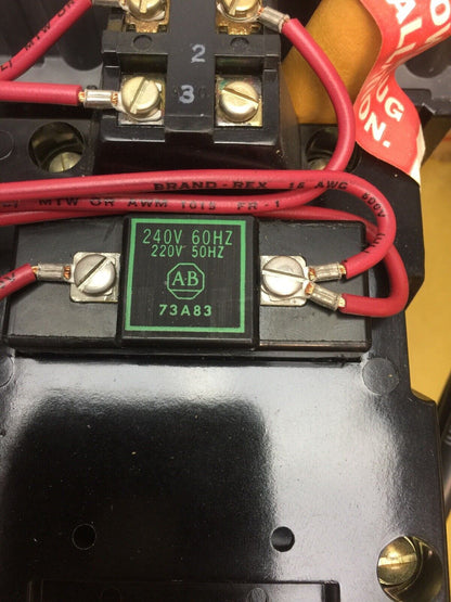 ALLEN BRADLEY 715XDOA13 TWO-SPEED STARTER CONSEQUENT POLE 3 PHASE SIZE 3 NEMA 0