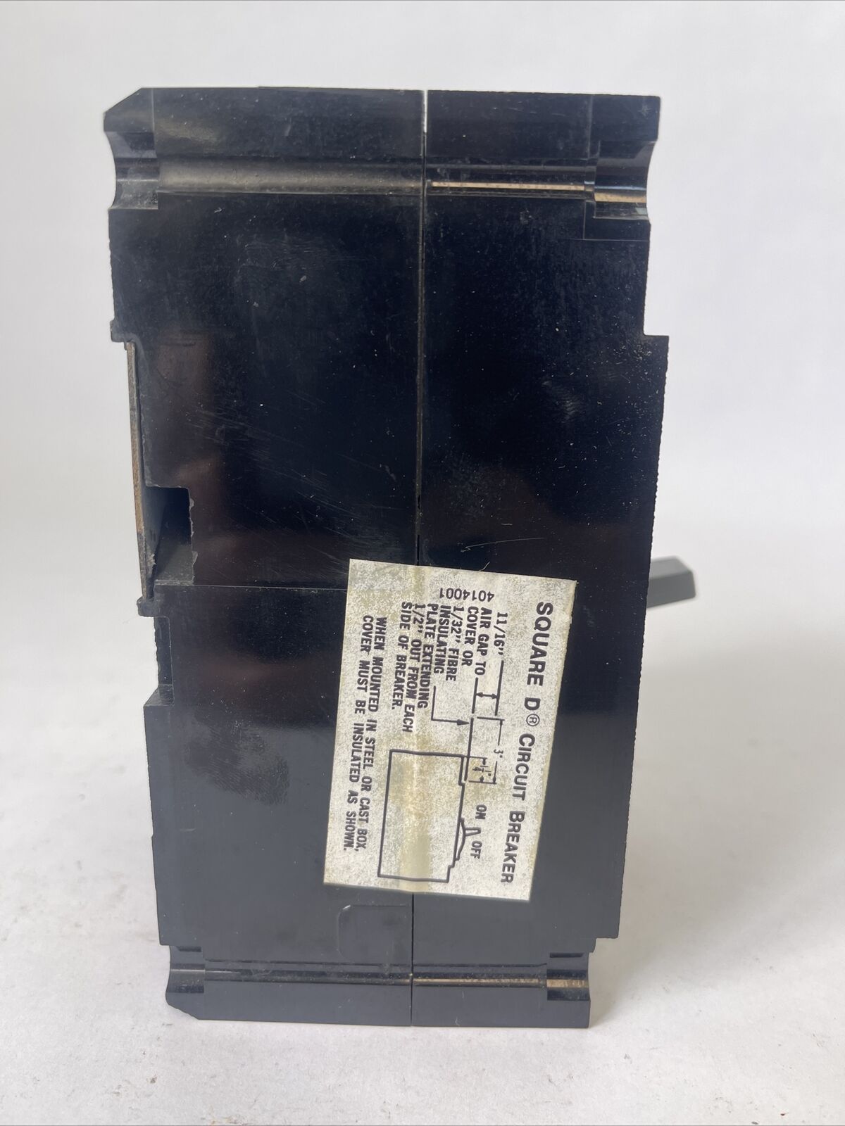 SQUARE D FHL36020 CIRCUIT BREAKER 600VAC 20AMP 3POLE