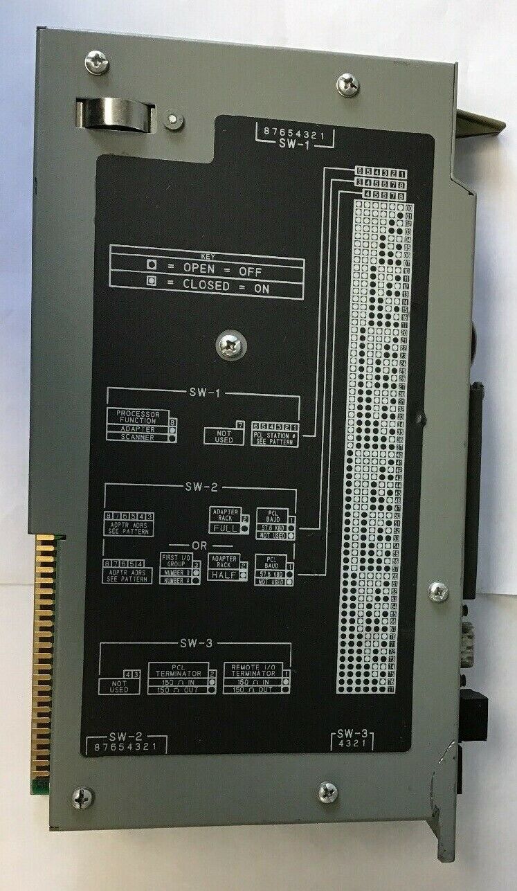 ALLEN BRADLEY 1785-LT PLC-5/15 PROCESSOR MODULE 2.5A AT 5VDC SER.B REV.J