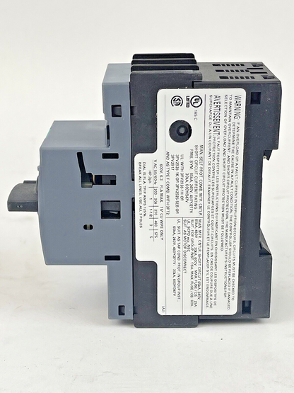 SIEMENS - 3RV2011-1GA10 - CIRCUIT BREAKER / MOTOR PROTECTOR