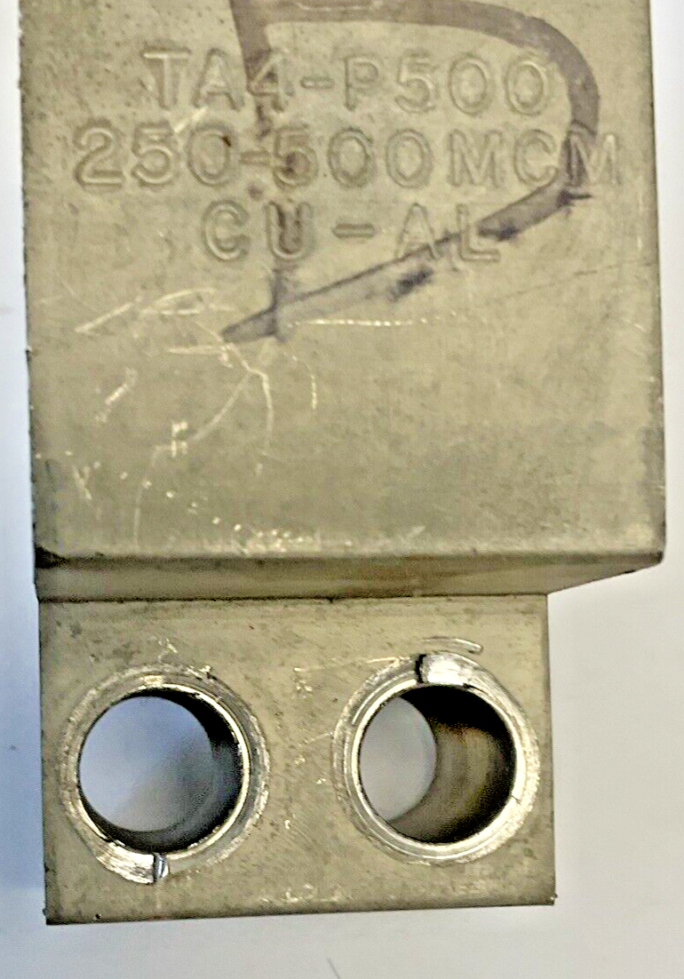 ITE / SIEMENS TA4-P500 LUG WIRE CONNECTOR 3POLE 600VAC* NO SCREWS***LOTOF3***