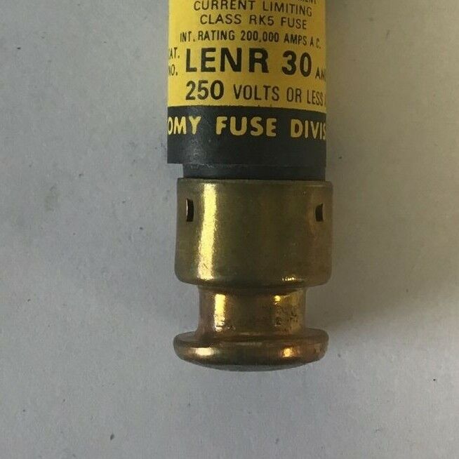 ECONOMY LENR 30 FUSE CLASS RK5 ECON-LIMITER 250VAC 30A ***LOTOF10***