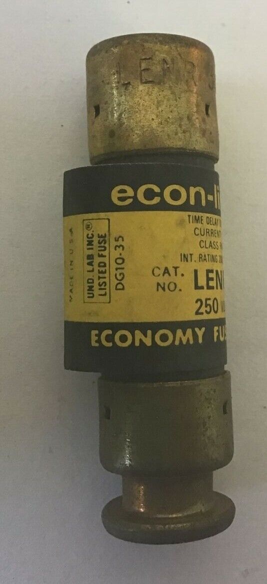 ECONOMY LENR 30 FUSE ECON-LIMITER 30A CLASS RK5 TIME DELAY 250VAC****LOTOF7****