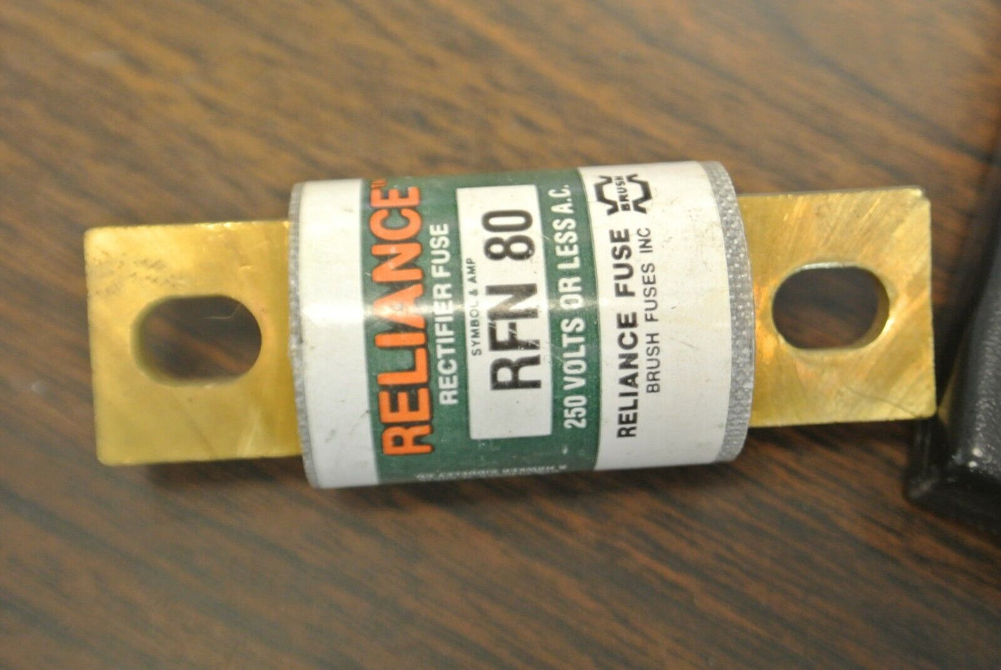 RELIANCE RFN80 RECTIFIER FUSES / 250V / 80A / NEW SURPLUS / EACH