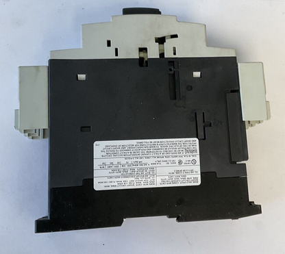 SIEMENS 3RV1031-4HA10 MOTOR STARTER 50/60HZ 600V 40-50A 65KA