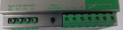 PHOENIX CONTACT POWER SUPPLY,QUINT-PS-3X400-500AC/24VDC/20 2938727