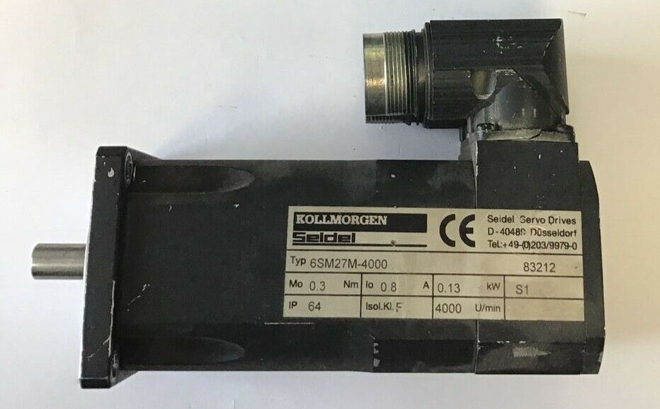 KOLLMORGEN SEIDEL 6SM27M-4000 SERVO DRIVE 0.13KW