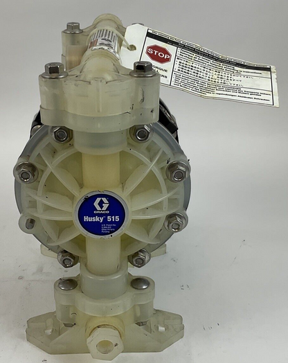GRACO HUSKY 515 PUMP DOUBLE DIAPHRAGM AIR OPERATED 241565 SER.08D140 16-61GPM