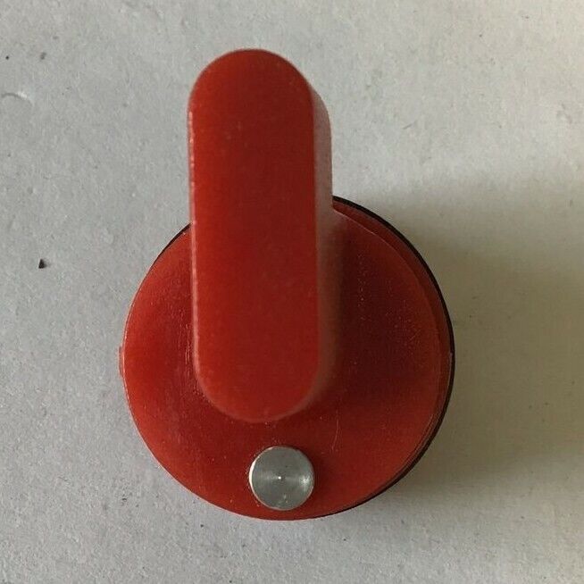 CHALLENGER PB1XHR 2/3 POSITION SELECTOR ROTARY KNOB RED****LOTOF4****