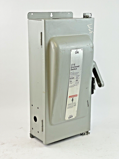 ITE / SIEMENS - NF353H / NF353H-CH - ENCLOSED SWITCH - 100 A, 600 VAC, TYPE 12