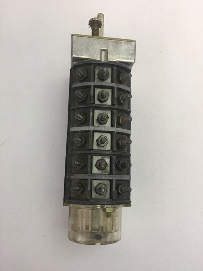 WESTINGHOUSE 508A162G01 TYPE W2 SWITCH 600V 20A ROTARY SWITCH NO HANDLE