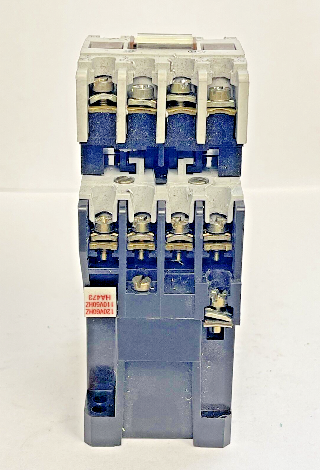 ALLEN BRADLEY - 700-F400A1 SER. C RELAY W/ 120V/60HZ COIL & 195-FA40 SER. A CONT