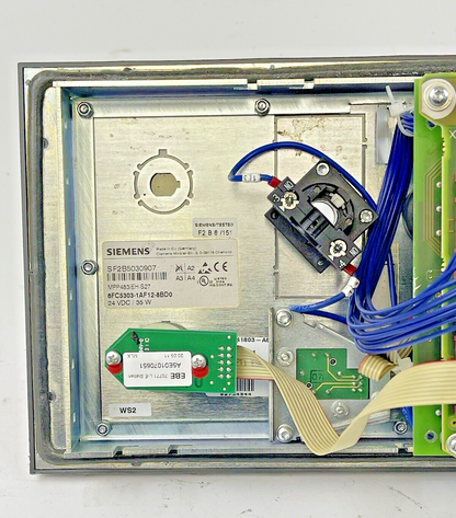 SIEMENS - 6FC5303-1AF12-8BD0 - PUSH BUTTON PANEL - 24 VDC, 35 W - SF2B5030907