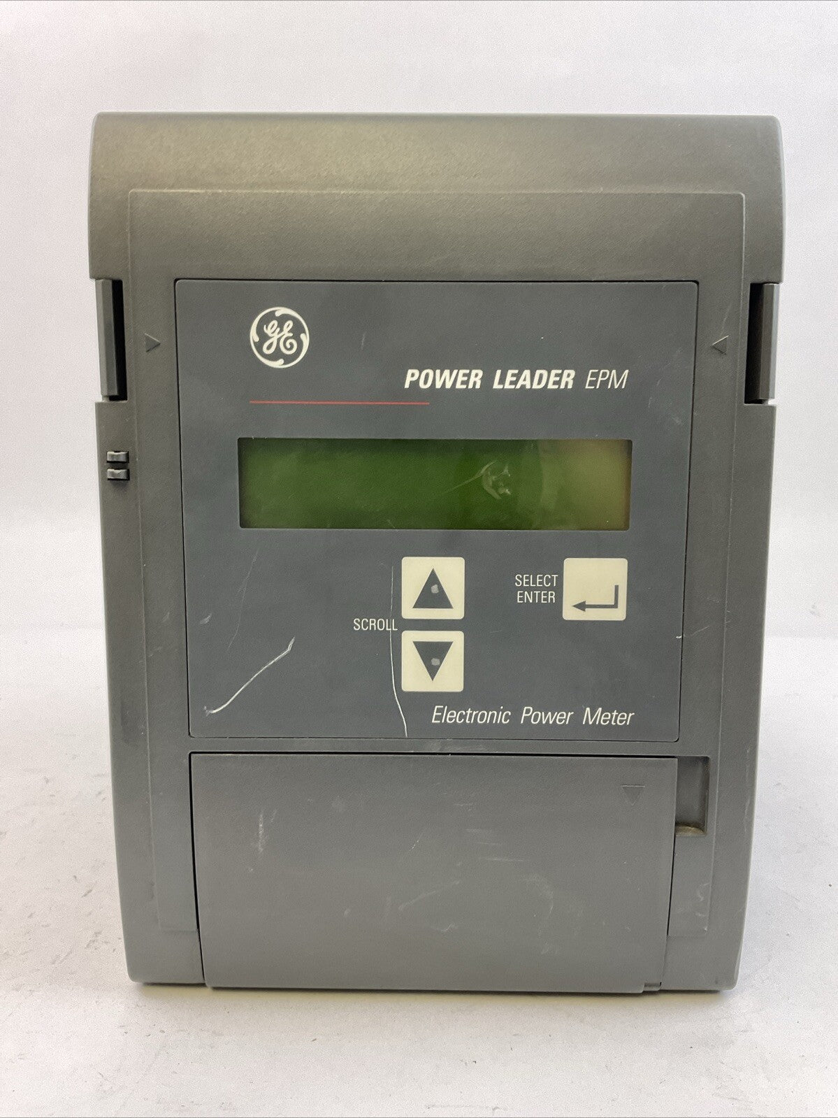GE GENERAL ELECTRIC PLE3ESBG POWER LEADER EPM 120V 10AMP ELECTRONIC POWER METER