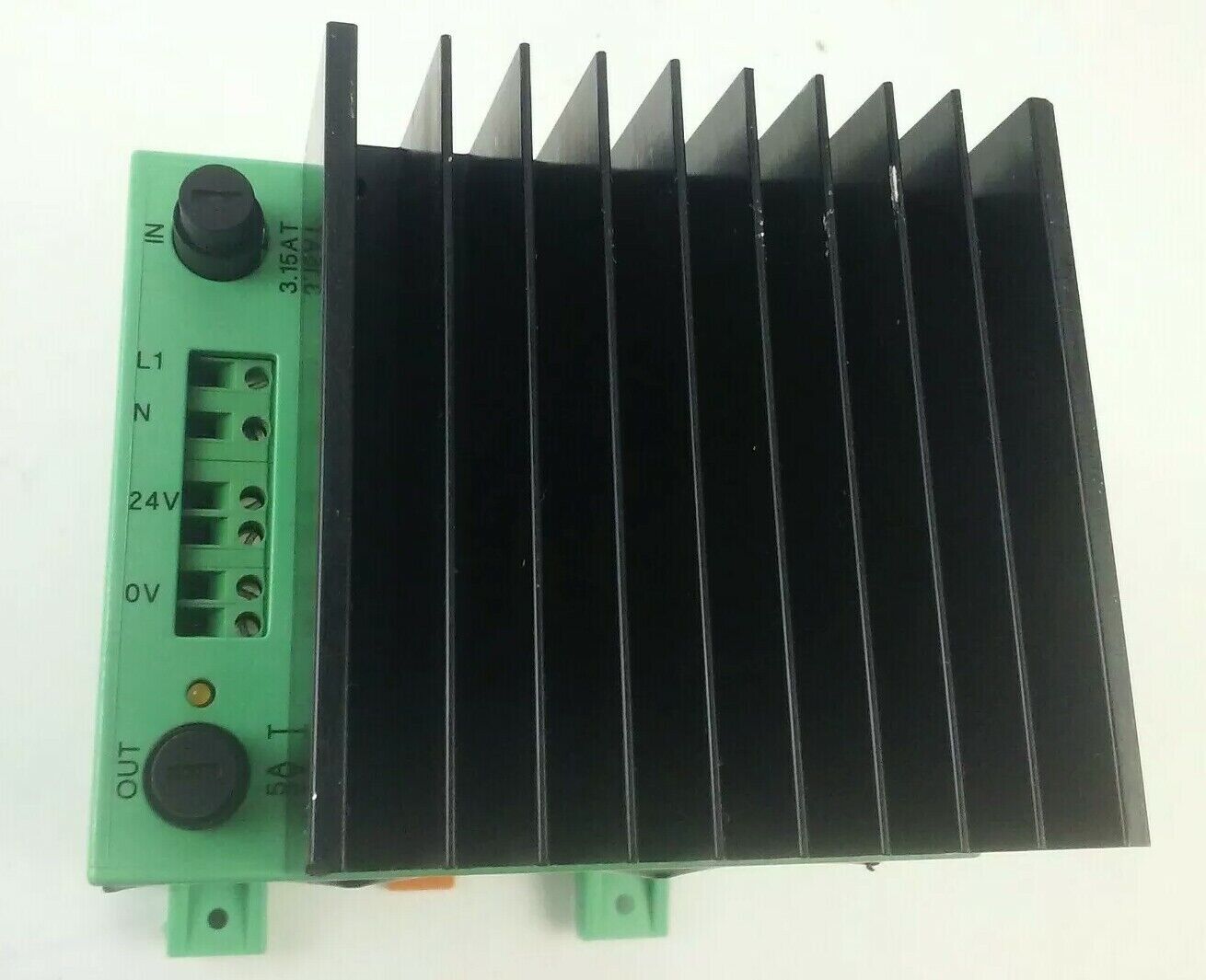 PHOEINX CONTACT CM 125-PS-120AC/24DCU/5 POWER SUPPY 120VAC 50/60HZ 24VDC 5A