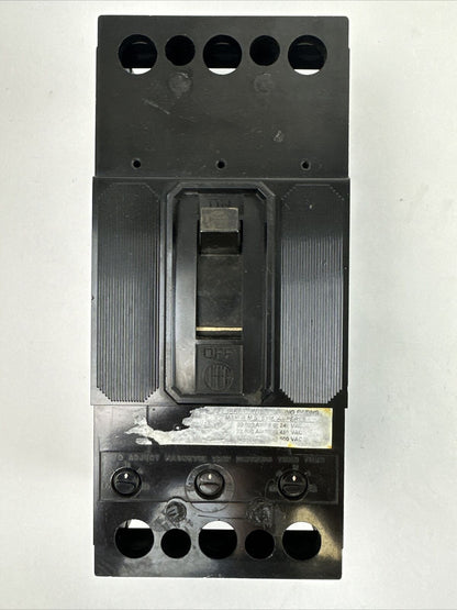 ITE FJ3B125 CIRCUIT BREAKER 125AMP 600VAC 250VDC 3POLE