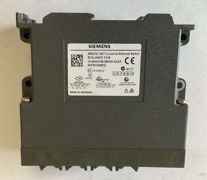 SIEMENS 108-0BA00-2AA3 ETHERNET SWITCH 24VDC  0.15A