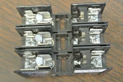 LITTELFUSE L60030C 3PQ CLASS CC FUSE HOLDER / FUSE BLOCK 600V, 30A / NEW SURPLUS